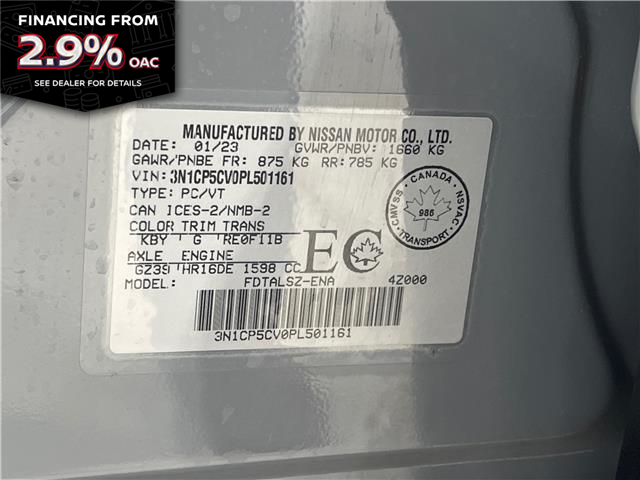 2023 Nissan Kicks SV (Stk: 91399) in Mississauga - Image 21 of 21