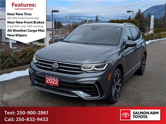 2022 Volkswagen Tiguan Highline R-Line (Stk: S98232P) in Salmon Arm - Image 1 of 24