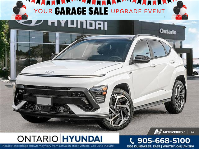 2025 Hyundai Kona 1.6T N Line (Stk: ONH260410) in Whitby - Image 1 of 24