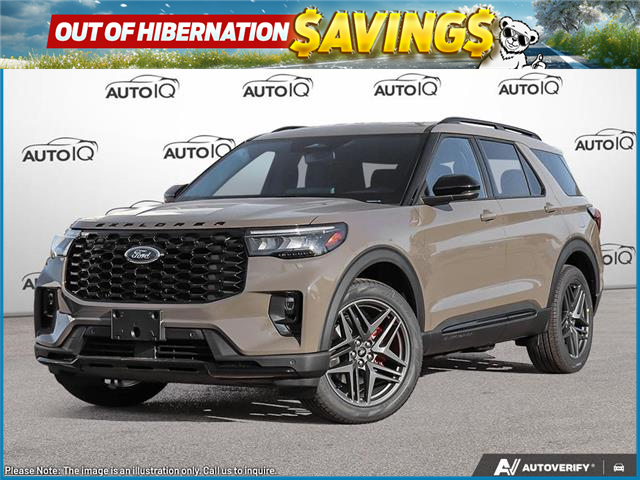 2026 Ford Explorer ST-Line (Stk: XI063) in Sault Ste. Marie - Image 1 of 24