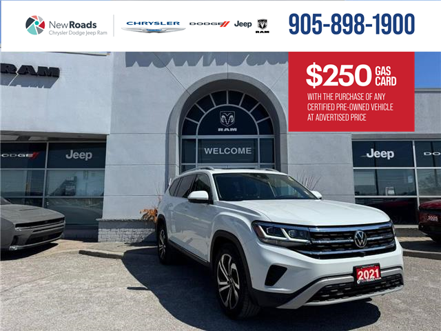 2021 Volkswagen Atlas 3.6 FSI Highline (Stk: 28378P) in Newmarket - Image 1 of 16