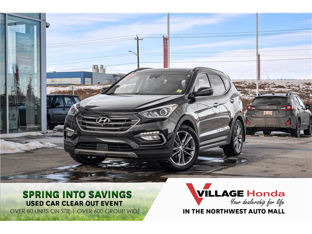 2017 Hyundai Santa Fe Sport 2.0T Ultimate (Stk: TVW8996A) in Calgary - Image 1 of 31