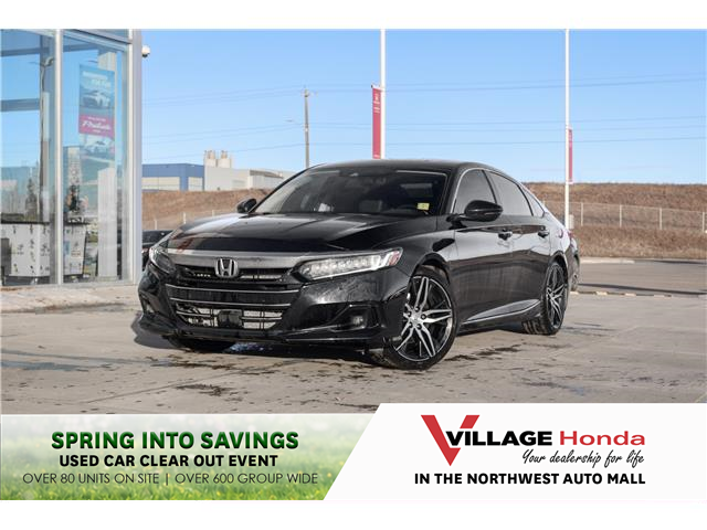 2022 Honda Accord Touring 1.5T (Stk: B9025) in Calgary - Image 1 of 37