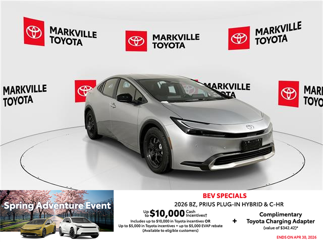 2026 Toyota Prius Plug-In Hybrid SE (Stk: 11105497) in Markham - Image 1 of 22
