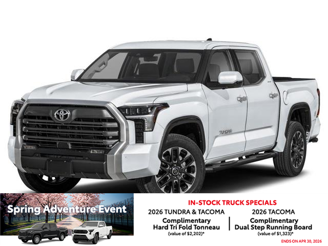2026 Toyota Tundra Limited (Stk: 11105747) in Markham - Image 1 of 11