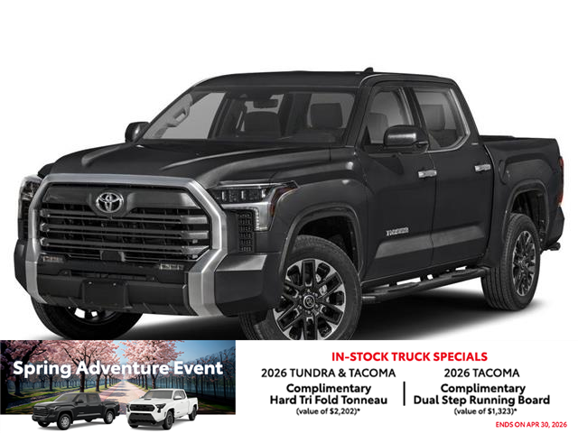 2026 Toyota Tundra Limited (Stk: 11105722) in Markham - Image 1 of 11