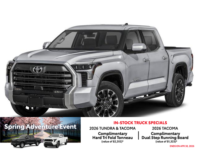 2026 Toyota Tundra Limited (Stk: 11105827) in Markham - Image 1 of 11