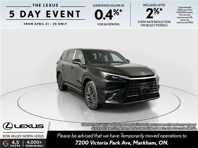 2026 Lexus TX 350  (Stk: 14112310) in Markham - Image 1 of 20