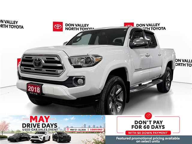 2018 Toyota Tacoma Limited (Stk: 10U6627) in Markham - Image 1 of 33