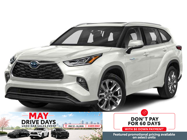 2021 Toyota Highlander Hybrid Limited (Stk: 10121132A) in Markham - Image 1 of 12