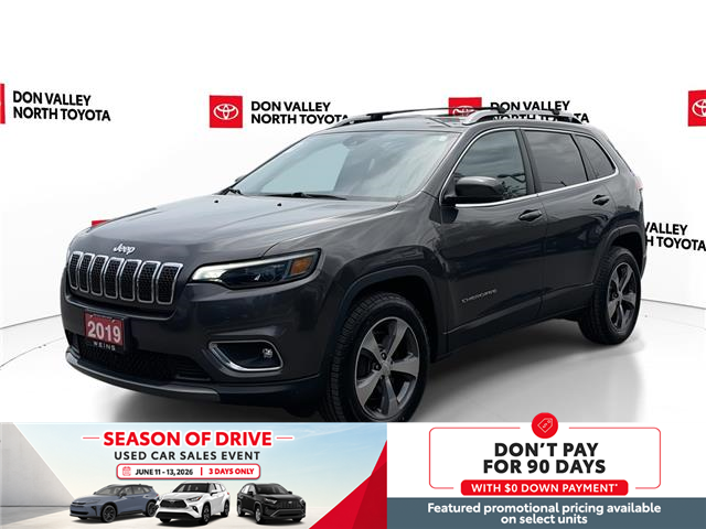 2019 Jeep Cherokee Limited (Stk: 10U6614A) in Markham - Image 1 of 30 2019 Jeep Cherokee Limited (Stk: 10U6614A) in Markham - Image 1 of 30