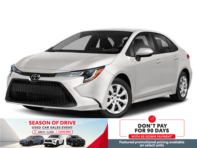 2020 Toyota Corolla LE (Stk: 10U6709) in Markham - Image 1 of 11