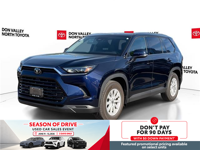 2025 Toyota Grand Highlander XLE (Stk: 10121660A) in Markham - Image 1 of 9