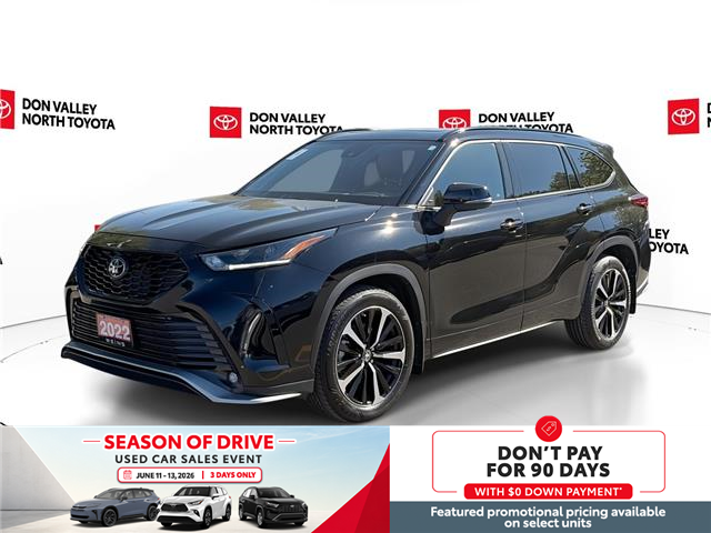 2022 Toyota Highlander XSE (Stk: 10121320A) in Markham - Image 1 of 33