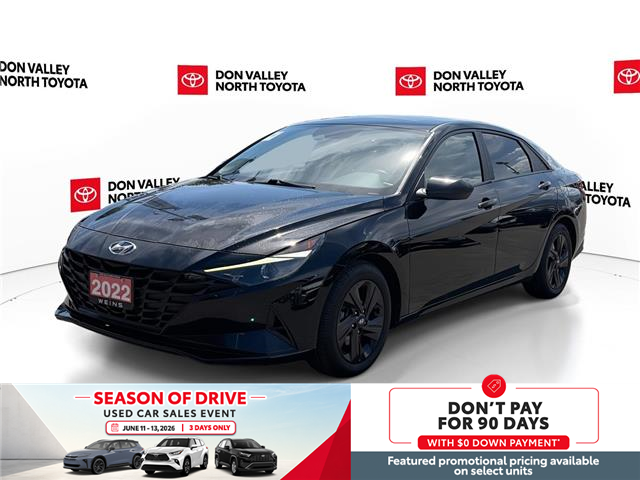 2022 Hyundai Elantra Preferred w/Sun & Tech Pkg (Stk: 10U6645) in Markham - Image 1 of 9