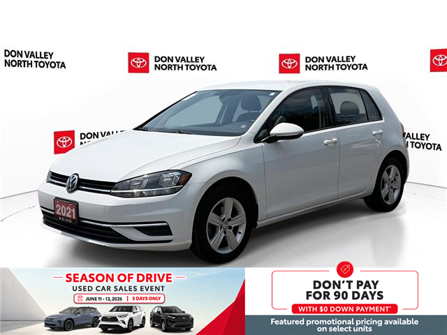 2021 Volkswagen Golf Comfortline (Stk: 10120954A) in Markham - Image 1 of 28