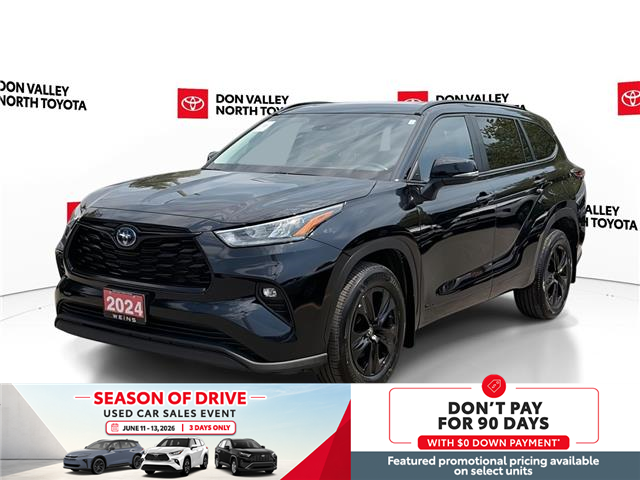 2024 Toyota Highlander Hybrid XLE (Stk: 10121463A) in Markham - Image 1 of 33