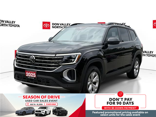 2025 Volkswagen Atlas 2.0 TSI Comfortline (Stk: 10121463AA) in Markham - Image 1 of 30