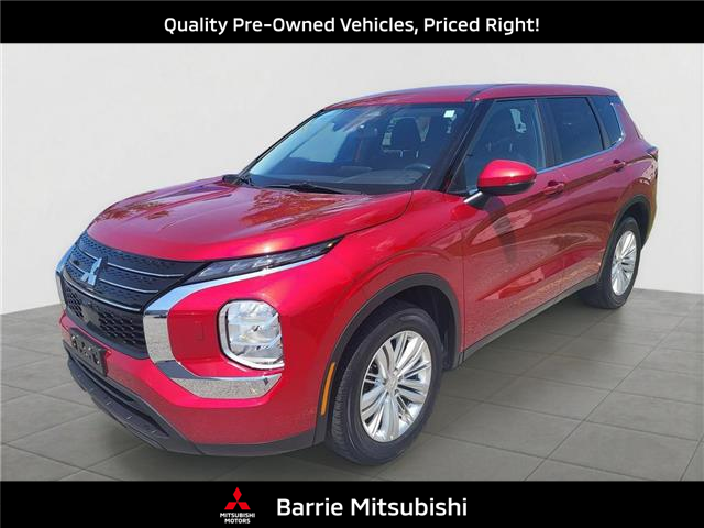 2024 Mitsubishi Outlander ES Red with 23,150km at $31,498
