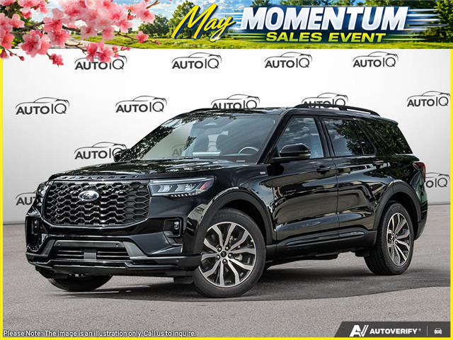 2026 Ford Explorer ST-Line (Stk: K8KM265T1) in Sault Ste. Marie - Image 1 of 25