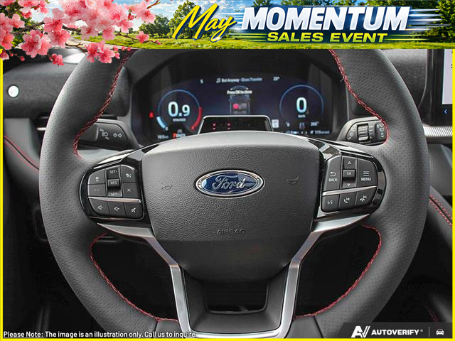 2026 Ford Explorer ST-Line (Stk: K8KM265T1) in Sault Ste. Marie - Image 13 of 25