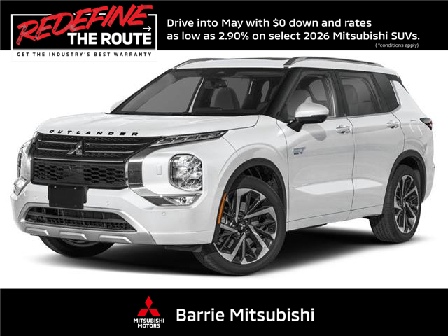 2026 Mitsubishi Outlander PHEV SEL (Stk: T0245) in Barrie - Image 1 of 12