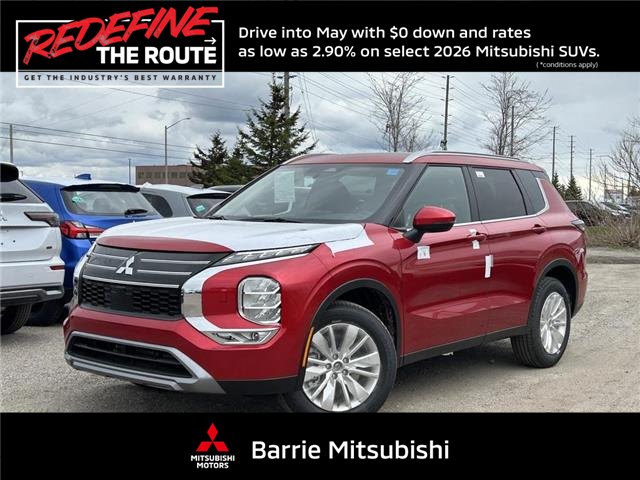 2026 Mitsubishi Outlander SE (Stk: T0229) in Barrie - Image 1 of 17