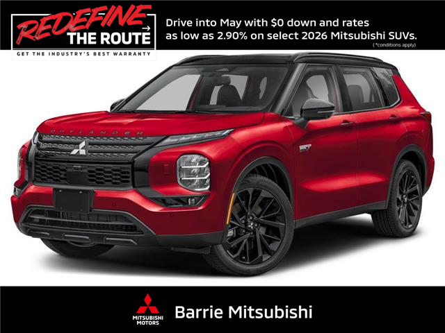 2026 Mitsubishi Outlander PHEV GT NOIR (Stk: T0259) in Barrie - Image 1 of 3