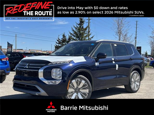 2026 Mitsubishi Outlander GT (Stk: T0193) in Barrie - Image 1 of 20