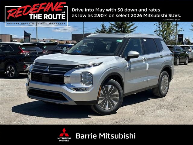 2026 Mitsubishi Outlander PHEV LE (Stk: T0280) in Barrie - Image 1 of 20