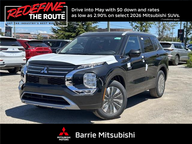 2026 Mitsubishi Outlander PHEV LE (Stk: T0282) in Barrie - Image 1 of 20
