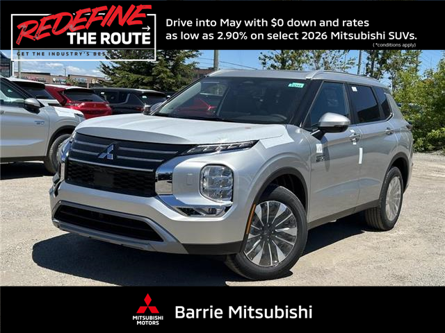 2026 Mitsubishi Outlander PHEV LE (Stk: T0284) in Barrie - Image 1 of 19