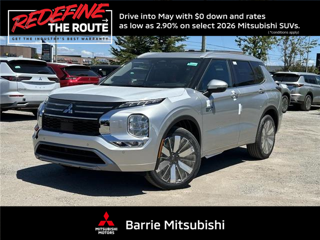 2026 Mitsubishi Outlander PHEV GT (Stk: T0283) in Barrie - Image 1 of 20