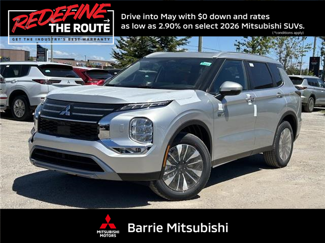 2026 Mitsubishi Outlander PHEV LE (Stk: T0281) in Barrie - Image 1 of 20
