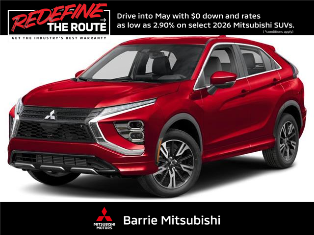 2026 Mitsubishi Eclipse Cross GT (Stk: T0333) in Barrie - Image 1 of 12