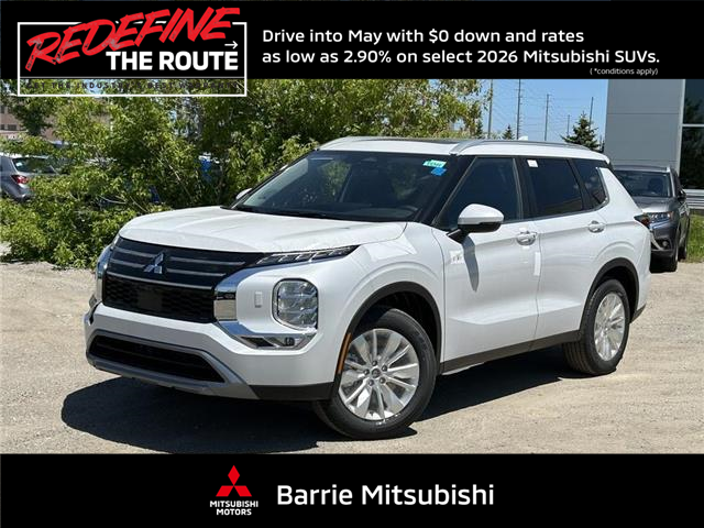 2026 Mitsubishi Outlander SE (Stk: T0296) in Barrie - Image 1 of 19