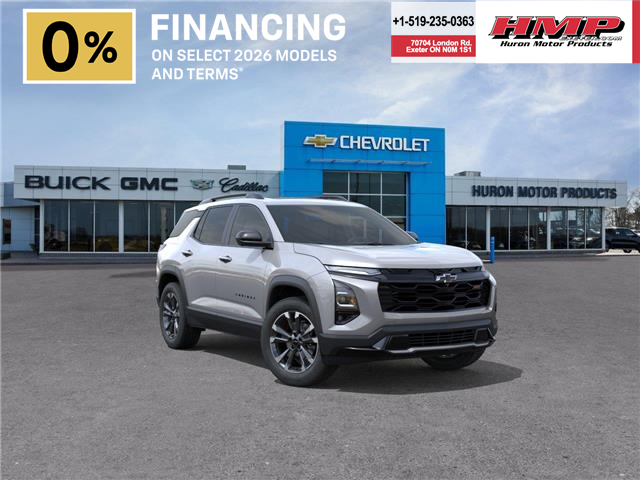 2026 Chevrolet Equinox RS (Stk: 107601) in Exeter - Image 1 of 24 2026 Chevrolet Equinox RS (Stk: 107601) in Exeter - Image 1 of 24