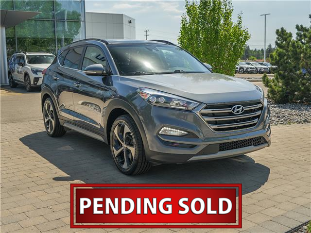 2018 Hyundai Tucson Ultimate 1.6T (Stk: 15723U) in Red Deer - Image 1 of 19