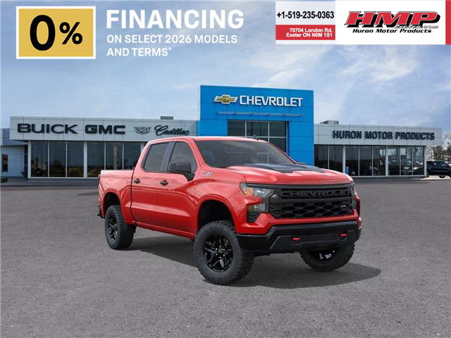 2026 Chevrolet Silverado 1500 Custom Trail Boss (Stk: 107511) in Exeter - Image 1 of 24
