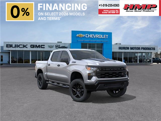 2026 Chevrolet Silverado 1500 Custom Trail Boss (Stk: 107512) in Exeter - Image 1 of 24