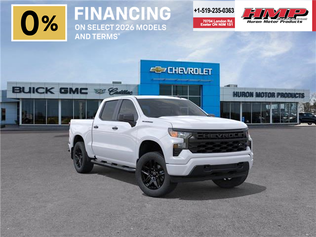 2026 Chevrolet Silverado 1500 Custom (Stk: 107593) in Exeter - Image 1 of 24