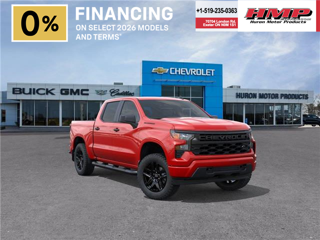 2026 Chevrolet Silverado 1500 Custom (Stk: 107792) in Exeter - Image 1 of 24