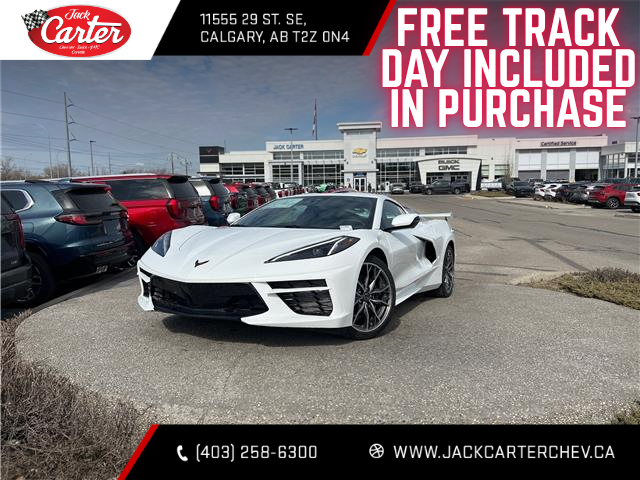 2026 Chevrolet Corvette Stingray White with 16km at $95,413