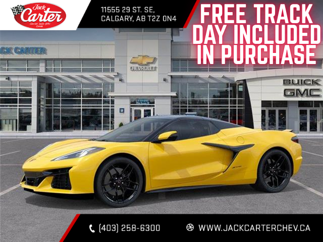 2026 Chevrolet Corvette Z06 (Stk: T5606533) in Calgary - Image 1 of 24