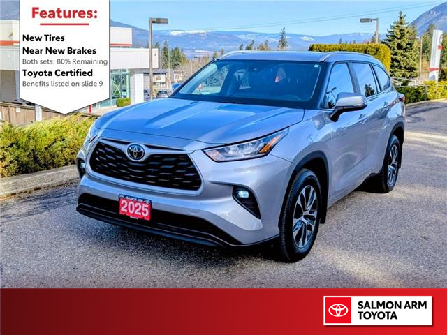 2025 Toyota Highlander XLE (Stk: S82892P) in Salmon Arm - Image 1 of 25