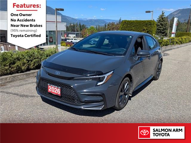 2026 Toyota Corolla SE (Stk: S65701P) in Salmon Arm - Image 1 of 25 2026 Toyota Corolla SE (Stk: S65701P) in Salmon Arm - Image 1 of 25