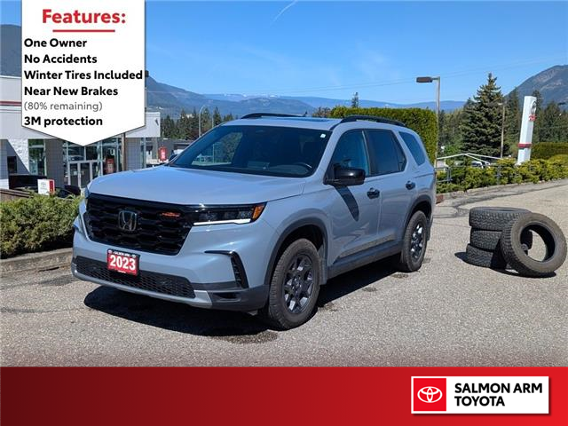 2023 Honda Pilot TrailSport 5FNYG1H61PB500404 S00404T in Salmon Arm