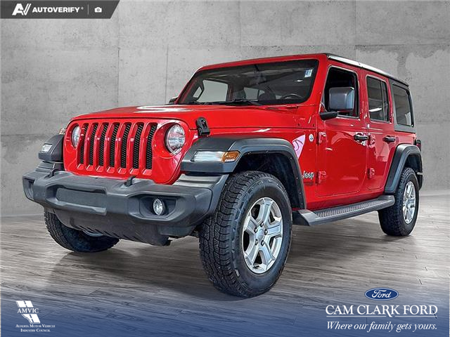 2018 Jeep Wrangler Unlimited Sport (Stk: P15069) in Airdrie - Image 1 of 25