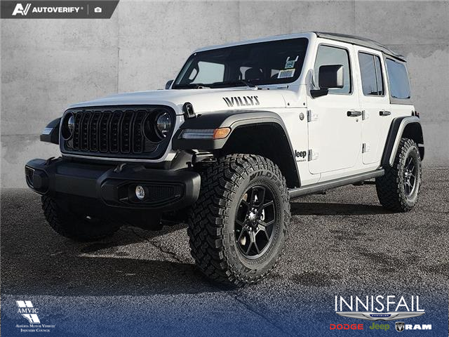 2026 Jeep Wrangler Sport (Stk: TJ020) in Innisfail - Image 1 of 24 2026 Jeep Wrangler Sport (Stk: TJ020) in Innisfail - Image 1 of 24