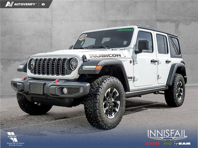 2024 Jeep Wrangler Rubicon (Stk: U38037) in Red Deer - Image 1 of 24